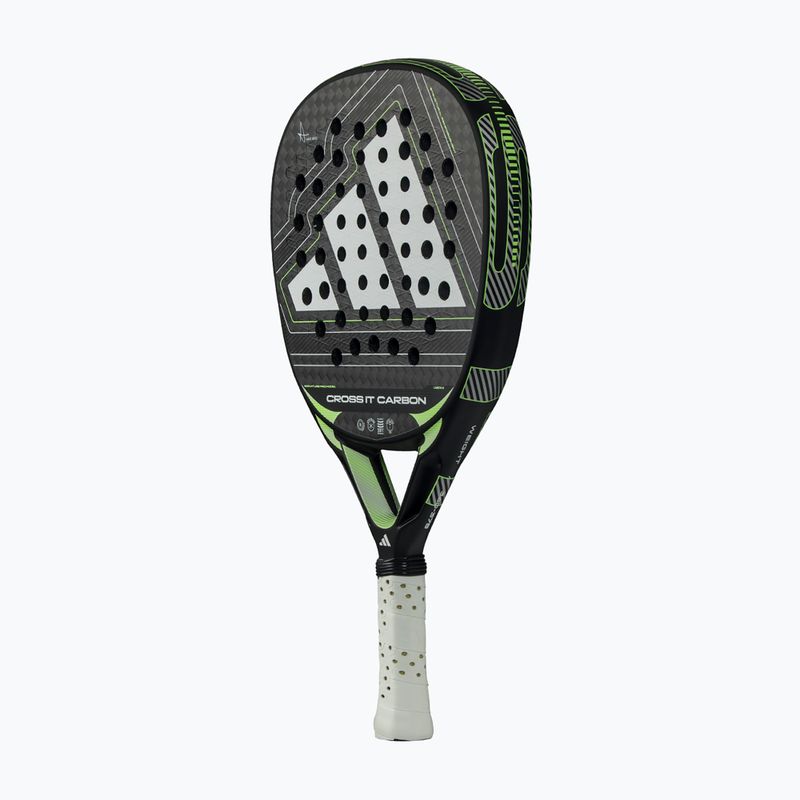 Raketa na padel adidas Cross IT Carbon 2026 black/lime 3