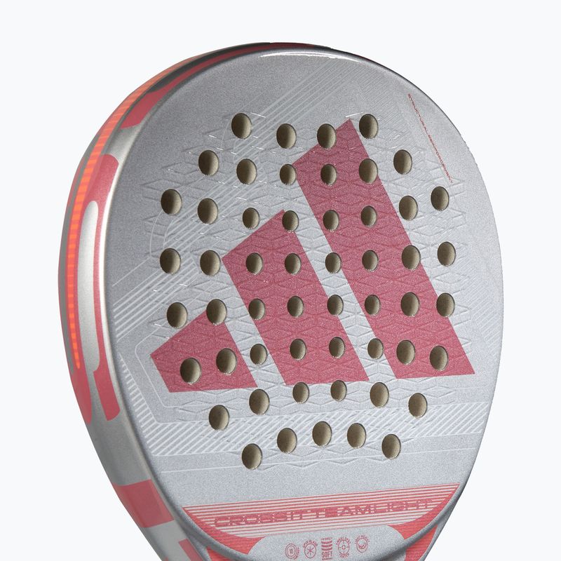 Raketa na padel adidas Cross IT Team Light 2026 white/pink 5