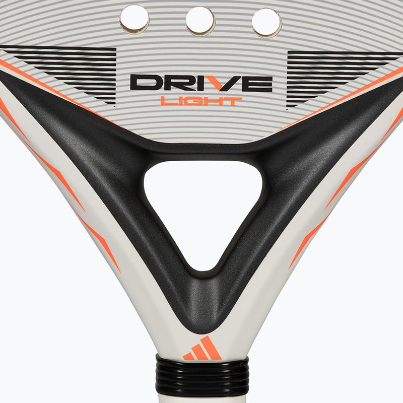 Raketa na padel adidas Drive Light 2026 white/orange 5
