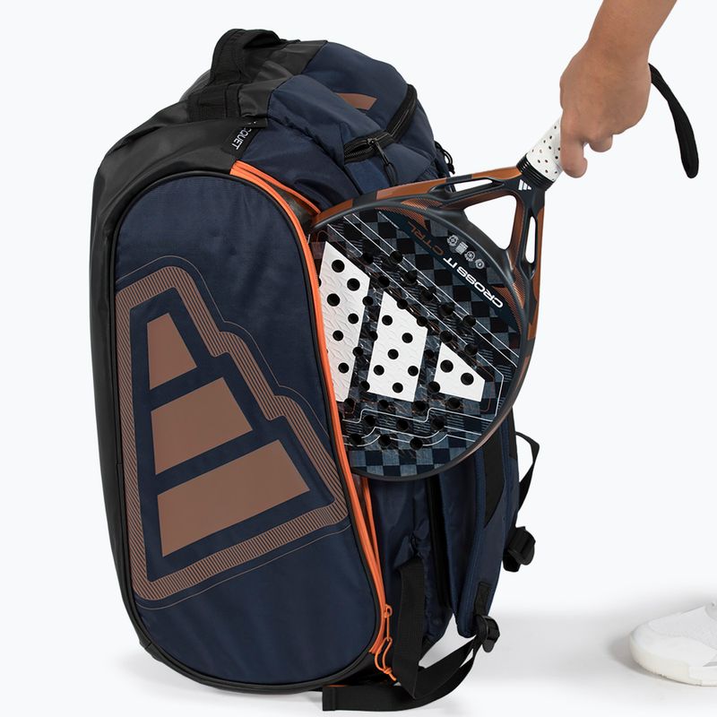 Taška na padel adidas Pro Tour Racket Bag 2026 70 l  blue/bronze 7