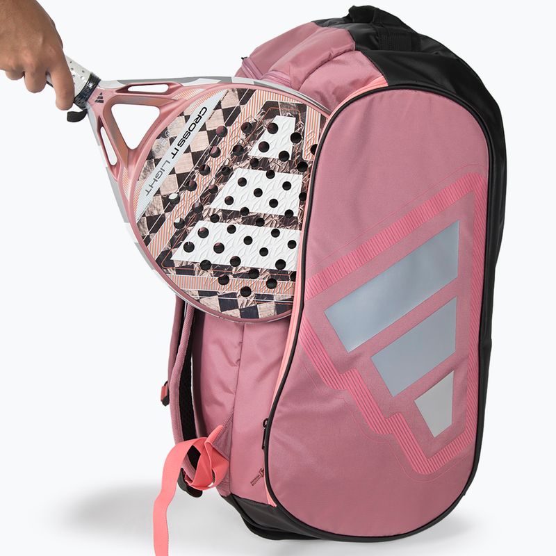 Taška na padel adidas Pro Tour Racket Bag 2026 70 l pink/black 6