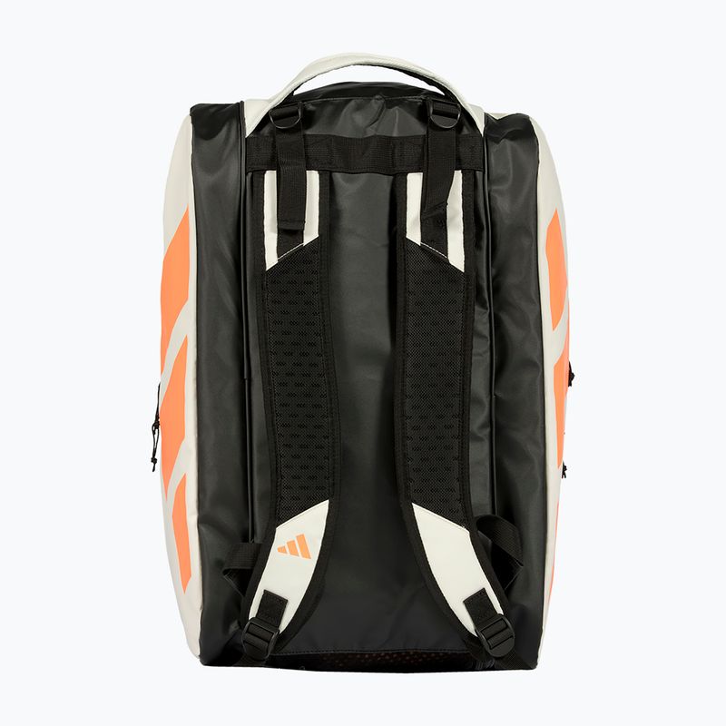 Taška na padel adidas Multigame Racket Bag 2026 off white/orange 4