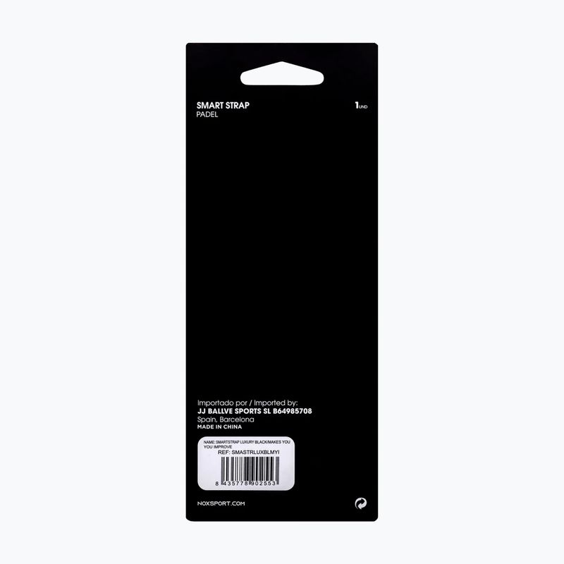 Náramok na zápästie NOX Luxury Smartstrap black/makes you improve 2