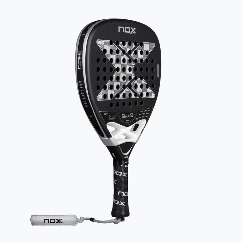 Raketa na padel NOX AT10 Genius Attack 18K Alum By Agustin Tapia 3