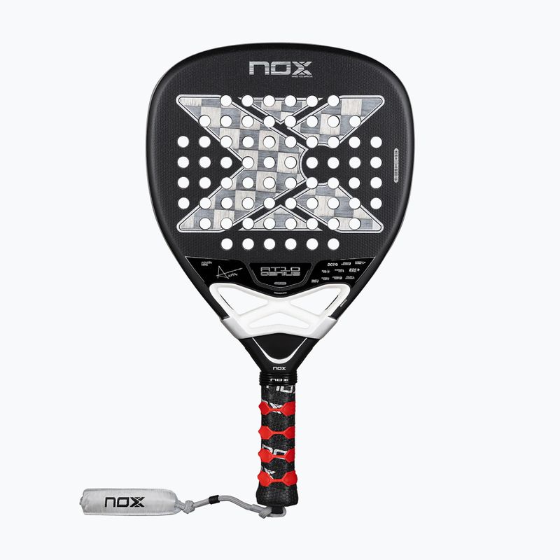 Raketa na padel NOX AT10 Genius Attack 18K Alum By Agustin Tapia 11