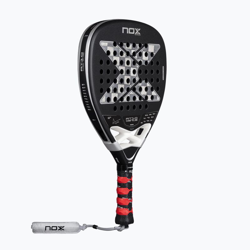 Raketa na padel NOX AT10 Genius Attack 18K Alum By Agustin Tapia 12