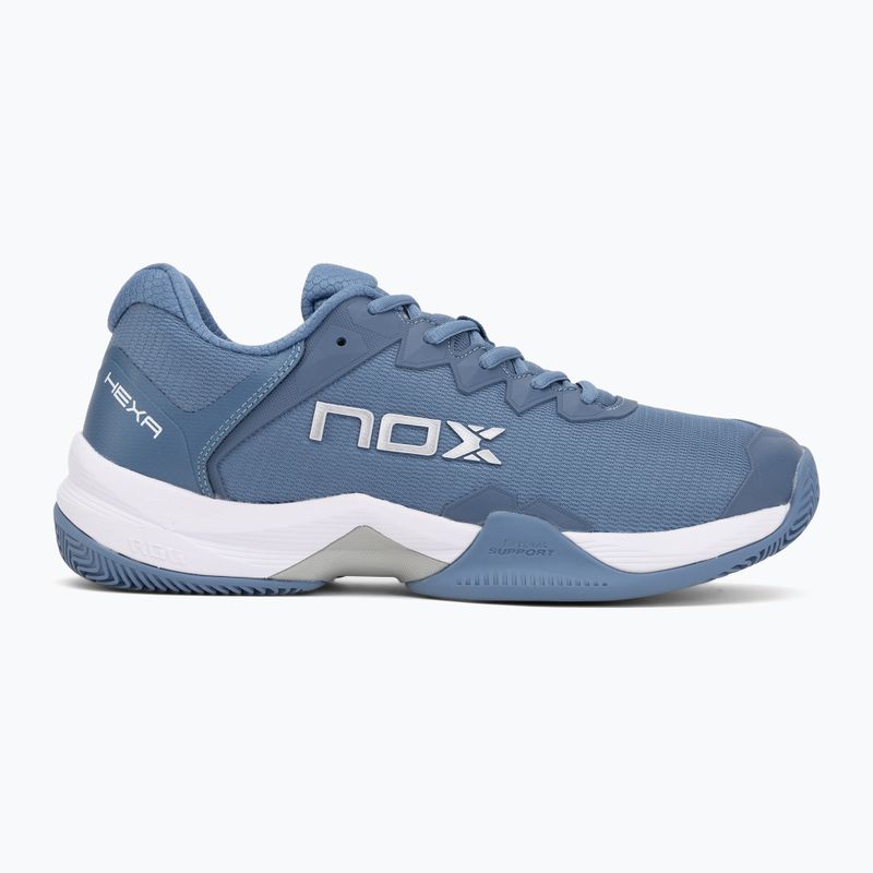 Tenisky na padel NOX ML10 Hexa blue/silver 2