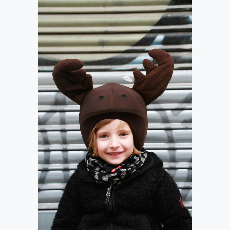 COOLCASC Hnedá prilba Moose 12 6