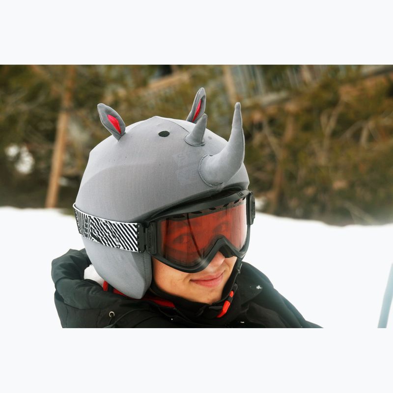 COOLCASC Rhino šedá podložka pod prilbu 22 8