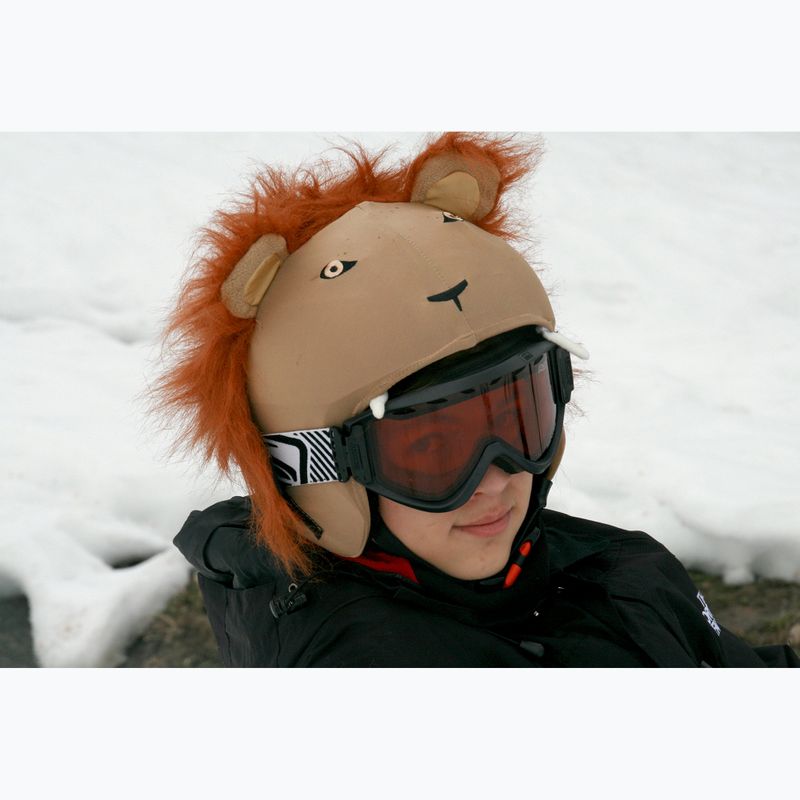 COOLCASC prekrývka prilby Lion brown 23 8