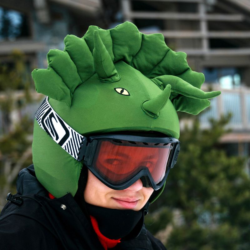 Návlek na prilbu COOLCASC Triceratops 6