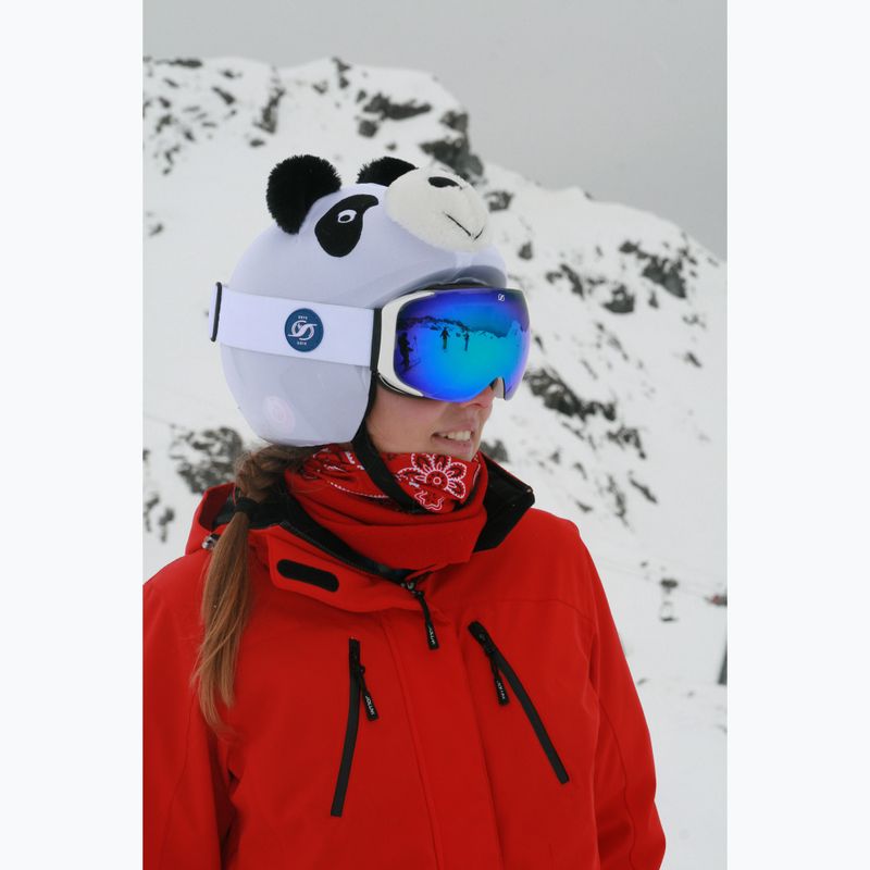 COOLCASC Prilba Panda Bear biela 42 7