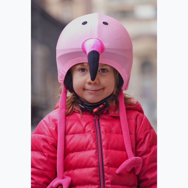 COOLCASC Ružová prilba Flamingo 050 5