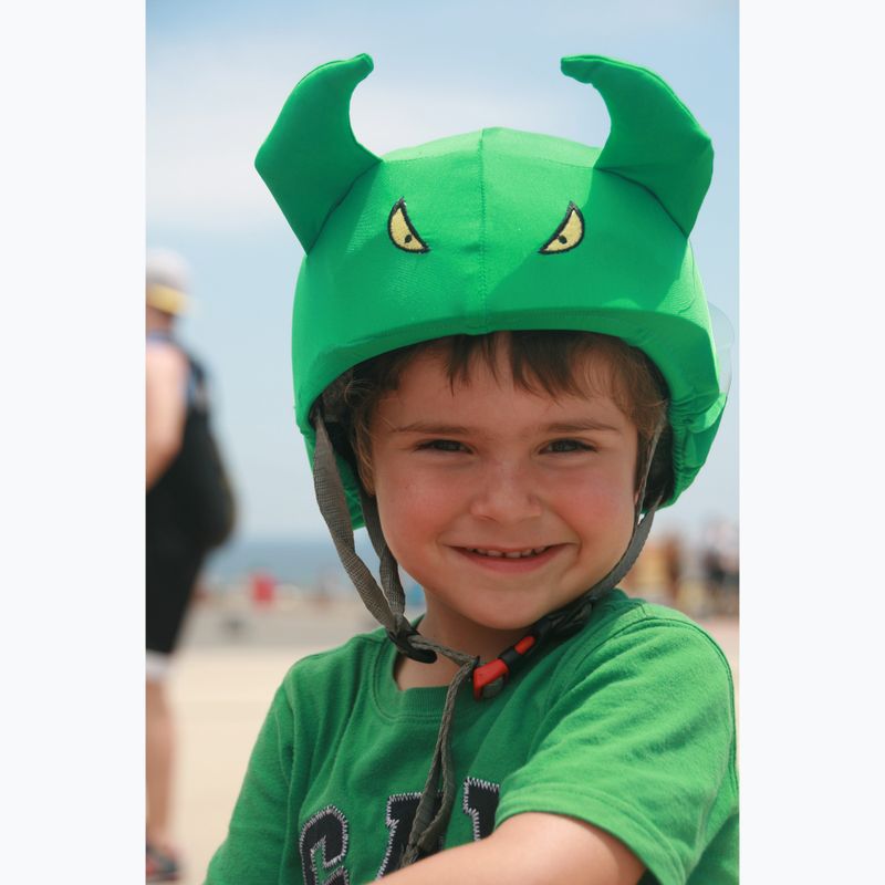 COOLCASC Demon zelená prilba S030 6