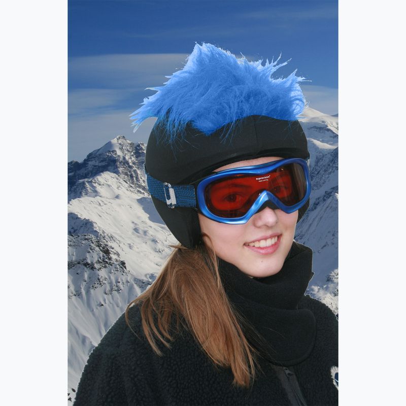 Návlek na prilbu COOLCASC Kryt Furry Blue 6