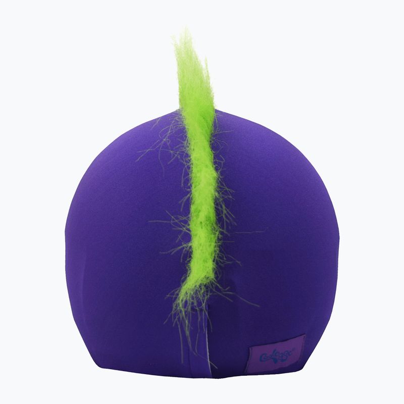 Návlek na prilbu Coolcasc Green Mohican 3