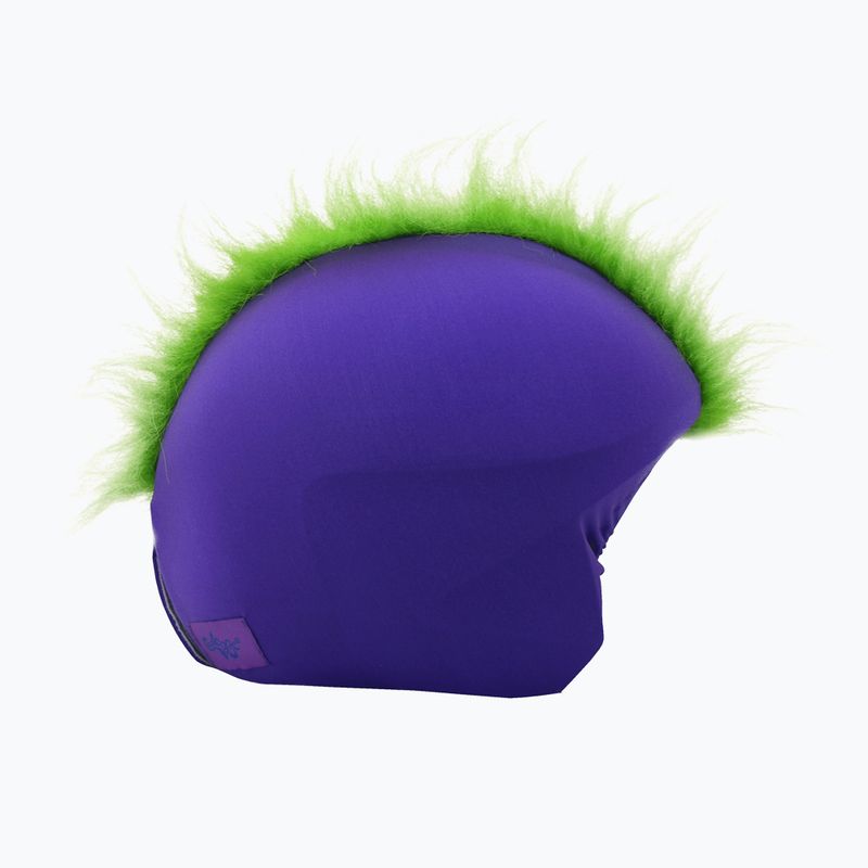 Návlek na prilbu Coolcasc Green Mohican 4