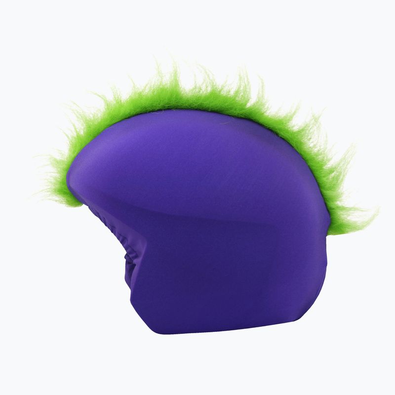Návlek na prilbu Coolcasc Green Mohican 5