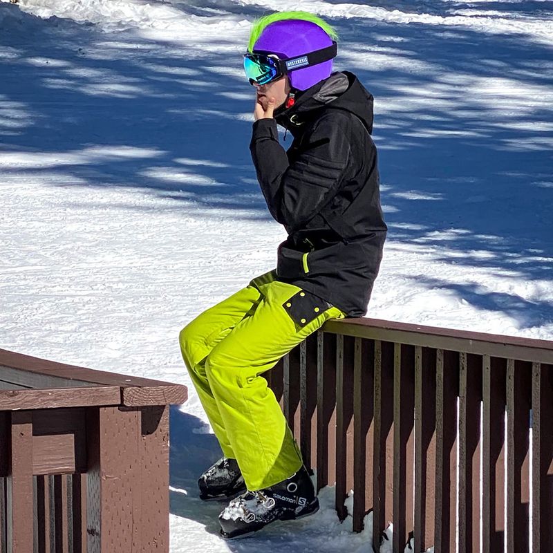 Návlek na prilbu Coolcasc Green Mohican 9