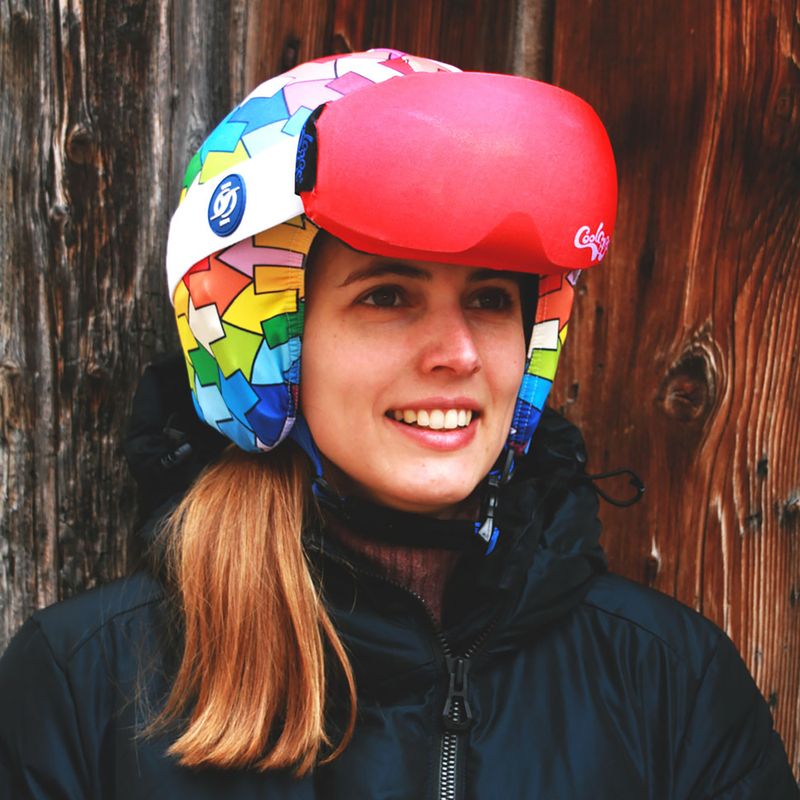 Puzdro na lyžiarske okuliare COOLCASC Red Goggle Cover 3