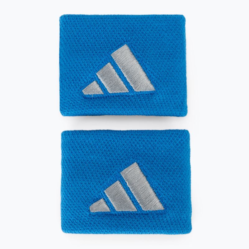 Froté potítka na zápästie adidas Wristband S 2 ks blue/grey