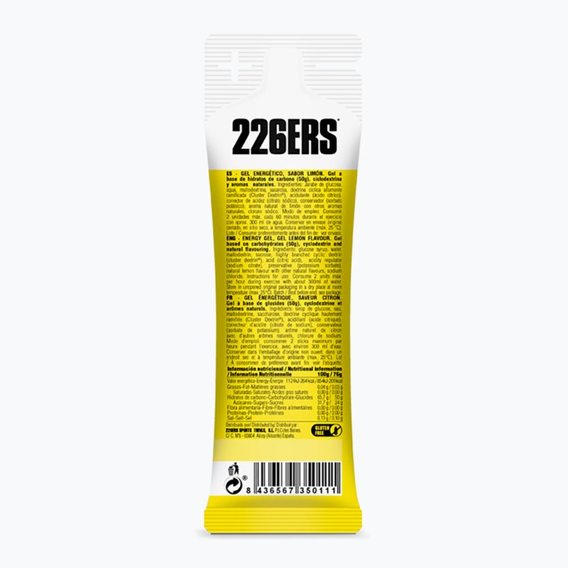 226ERS Vysokoenergetický gél 76 g citrón 2