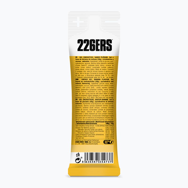 226ERS Vysokoenergetický gél 76 g banán 2