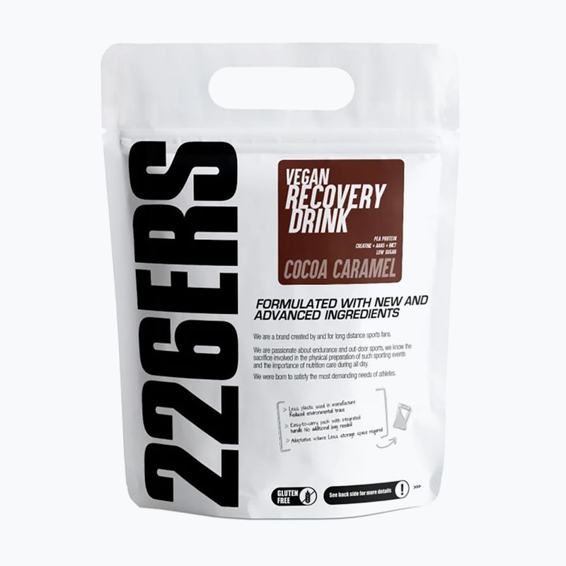 Regeneračný nápoj 226ERS Vegan Recovery Drink 0,5 kg čokoláda-karamel