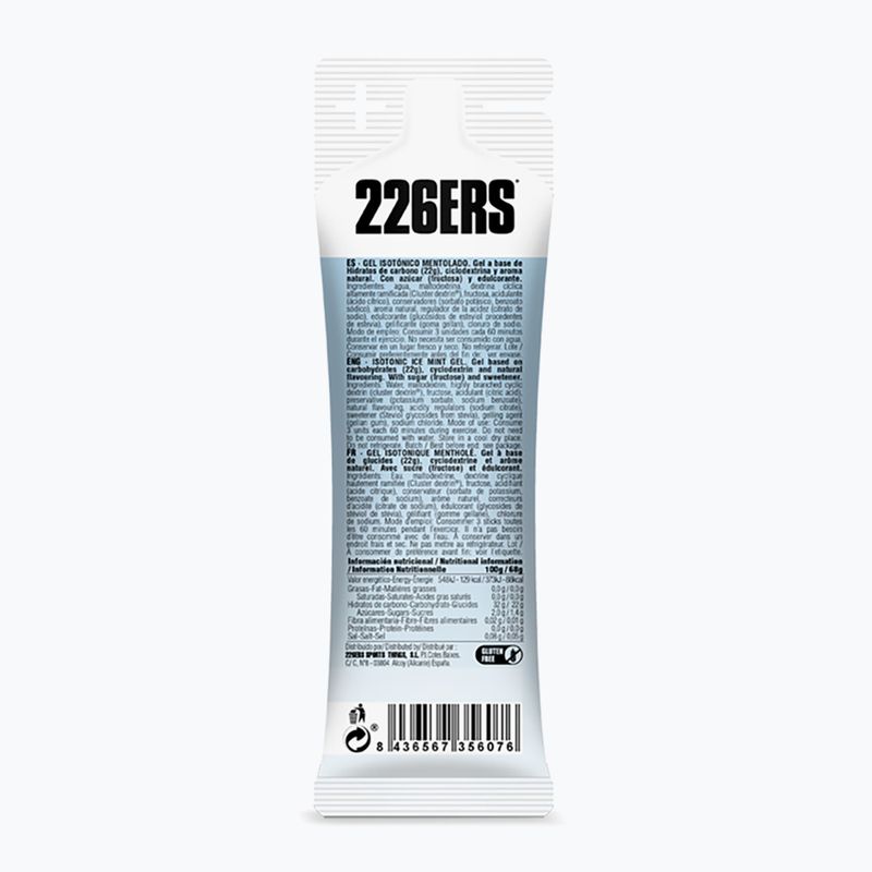226ERS Energetický gél Isotonic Ice 68 g mäta 2