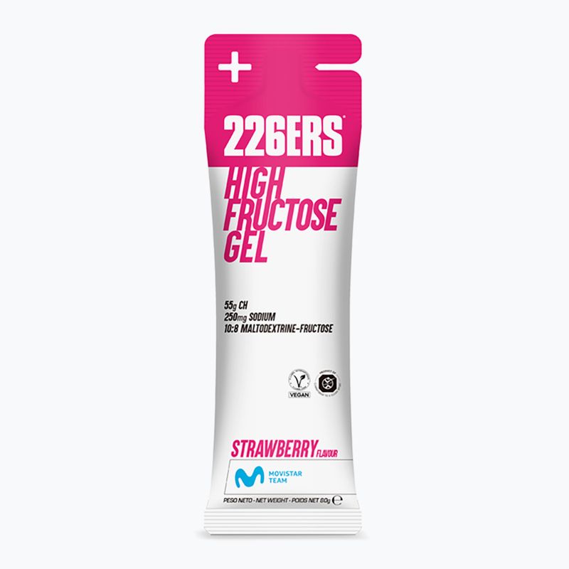 226ERS Energetický gél s vysokým obsahom fruktózy 80 g jahoda