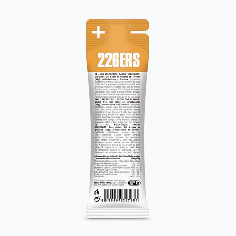 Energetický gél 226ERS High Fructose Gel 80g korenená sušienka 2