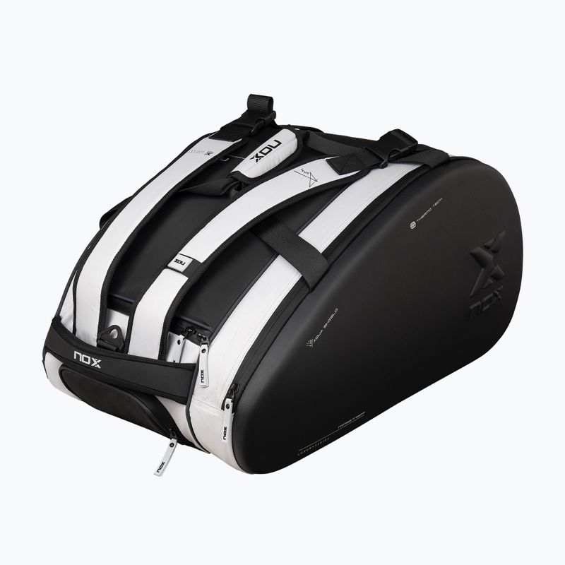 Taška na padel NOX Luxury Master Series Padelbag 60 l white/black 3