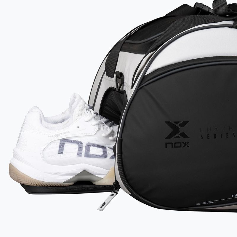 Taška na padel NOX Luxury Master Series Padelbag 60 l white/black 7
