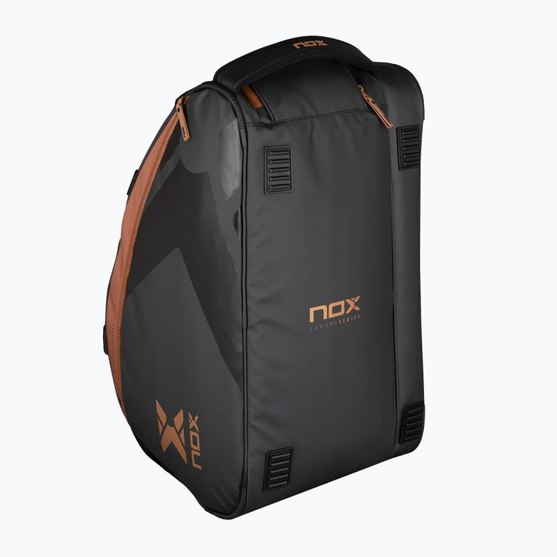 Taška na padel NOX Luxury Open Series 60 l black/brown 5