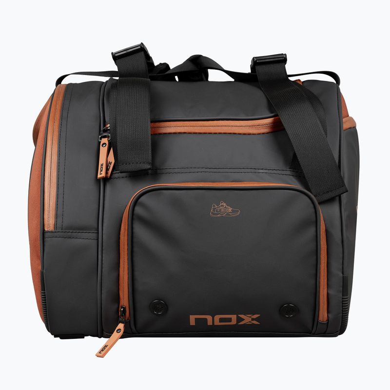 Taška na padel NOX Luxury Open Series 60 l black/brown 8