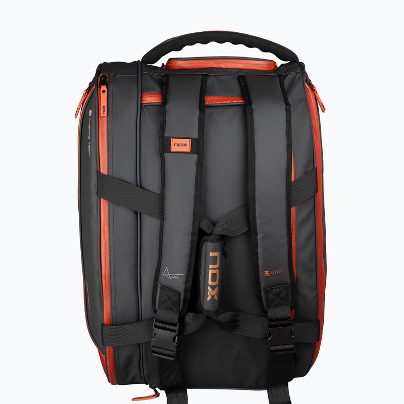 Taška na padel NOX Luxury Open Series 60 l black/red 7