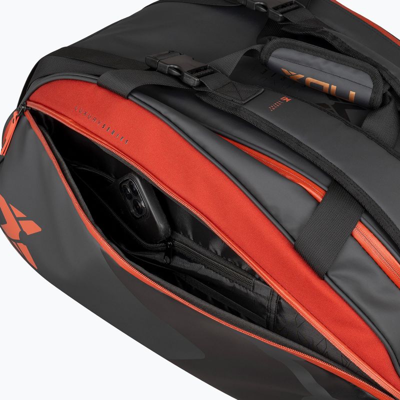 Taška na padel NOX Luxury Open Series 60 l black/red 12