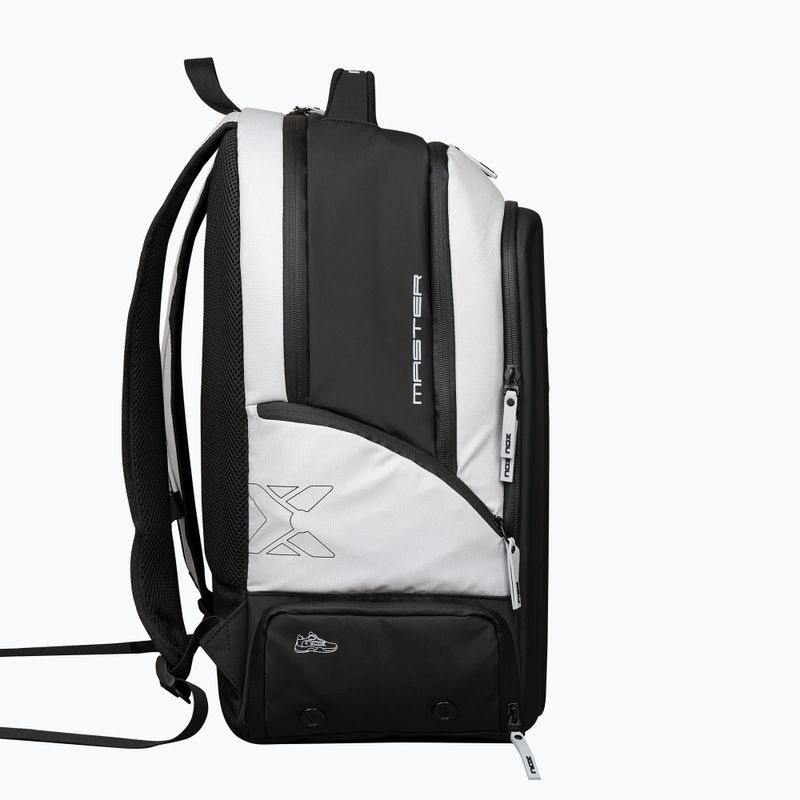 Batoh na padel NOX Luxury Master Series Backpack 30 l white/black 4
