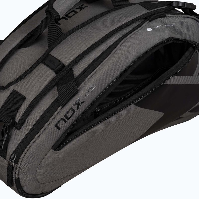 Taška na padel NOX AT10 Team 42 l grey/black 12