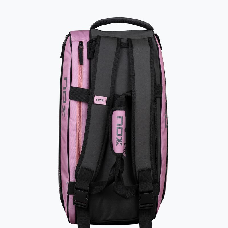 Taška na padel NOX Street Series 45 l grey/pink 7