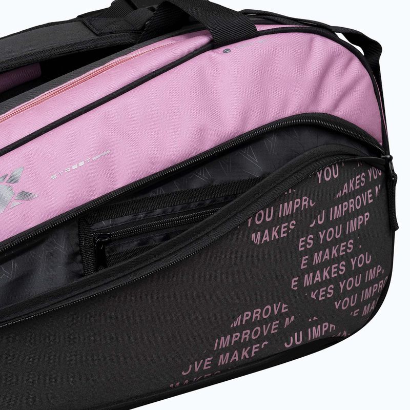 Taška na padel NOX Street Series 45 l grey/pink 12