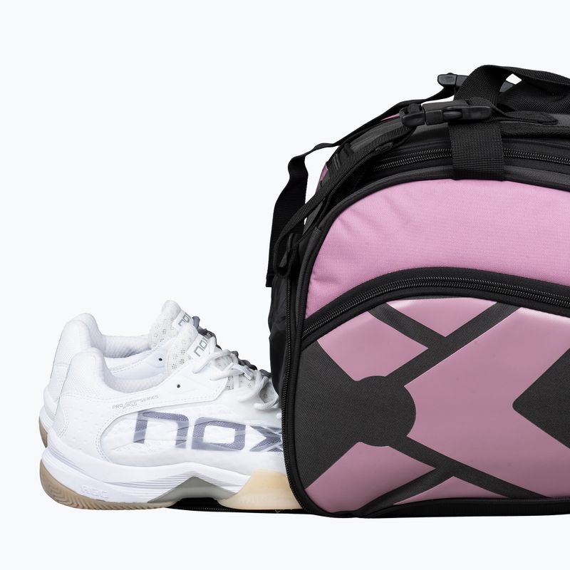 Taška na padel NOX Street Series 45 l grey/pink 15