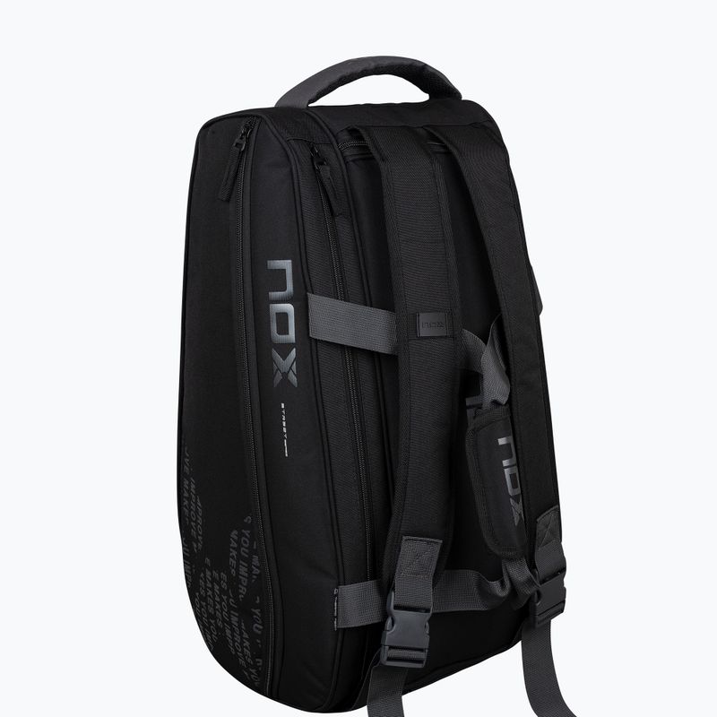 Taška na padel NOX Street Series 45 l black/grey 6