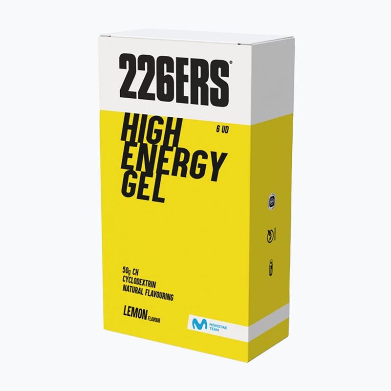Energetický gél 226ERS High Energy 6 x 76 g lemon