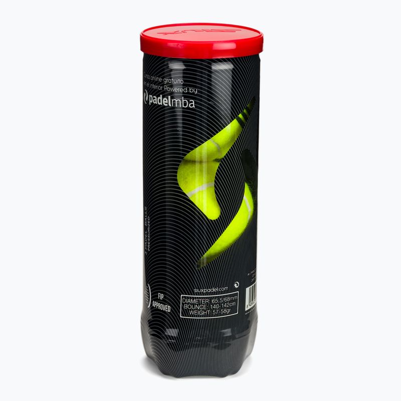 Padelové loptičky Siux Neo Box 72 pack red 3