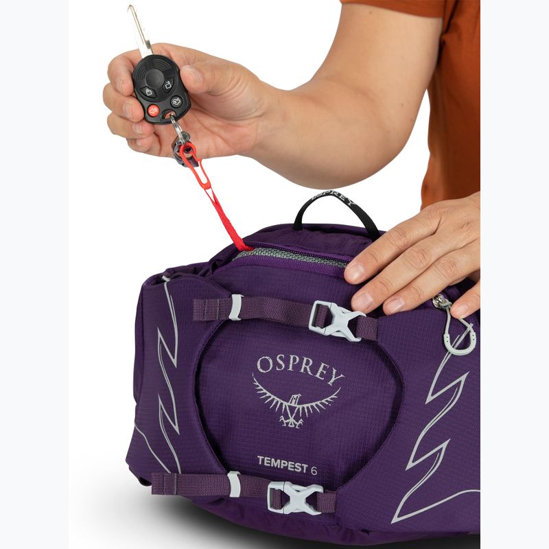 Dámska ľadvinka Osprey Tempest 6 l violac purple 9