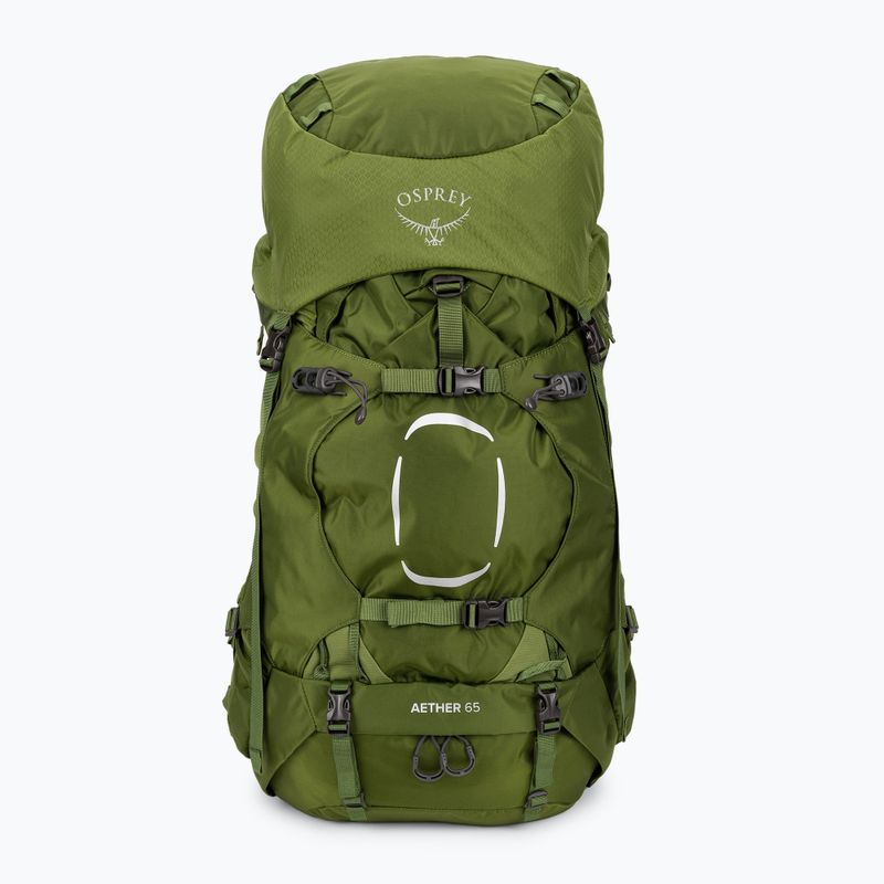 Pánsky trekingový batoh Osprey Aether 65 l garlic mustard green