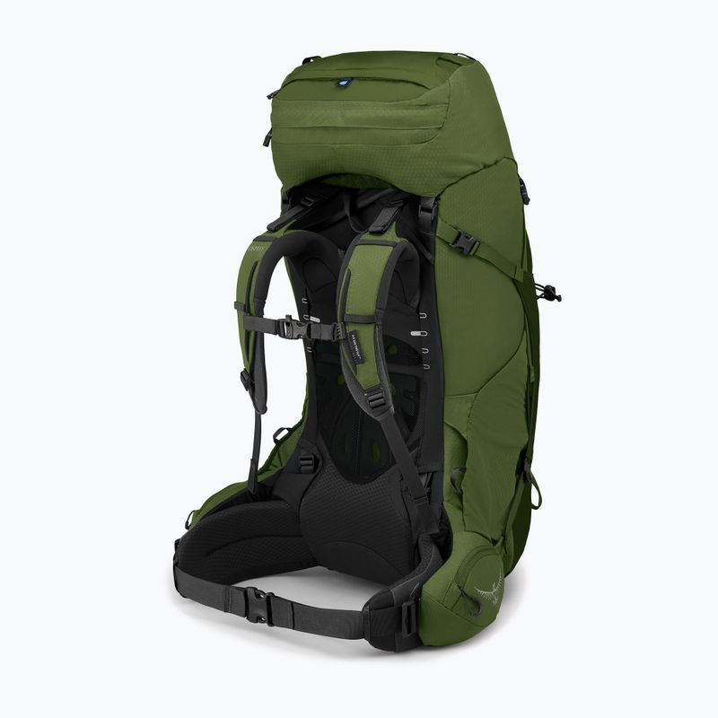 Pánsky trekingový batoh Osprey Aether 65 l garlic mustard green 6