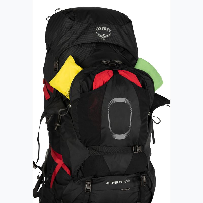 Pánsky trekingový batoh Osprey Aether Plus 100 l black 4