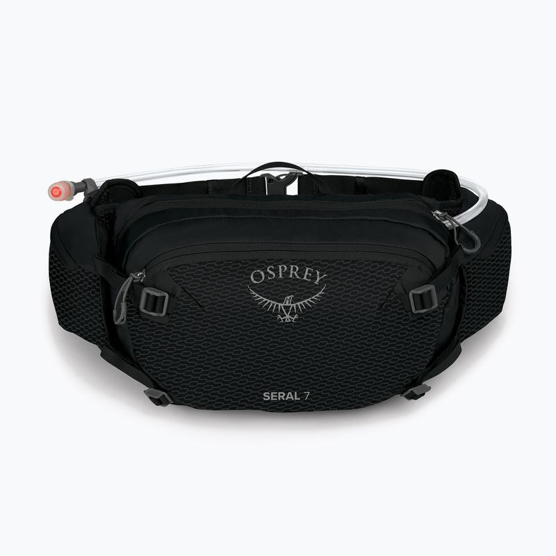 Cyklistická ľadvinka Osprey Seral 7 l so zásobníkom 1.5 l res black 11